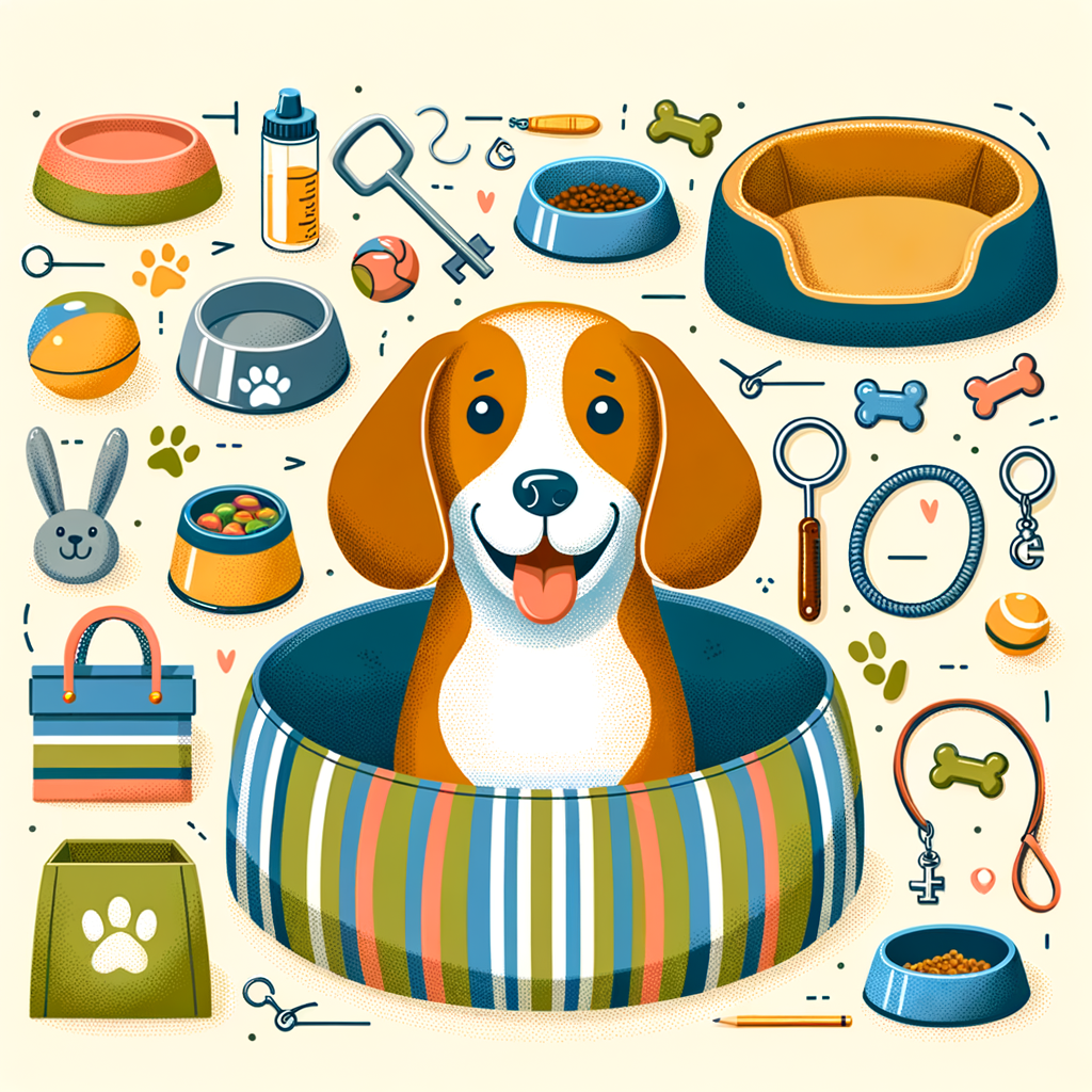 Happy beagle in a loving home illustrating the rewards of owning a beagle, the challenges of training a beagle, and the benefits of the beagle adoption process.